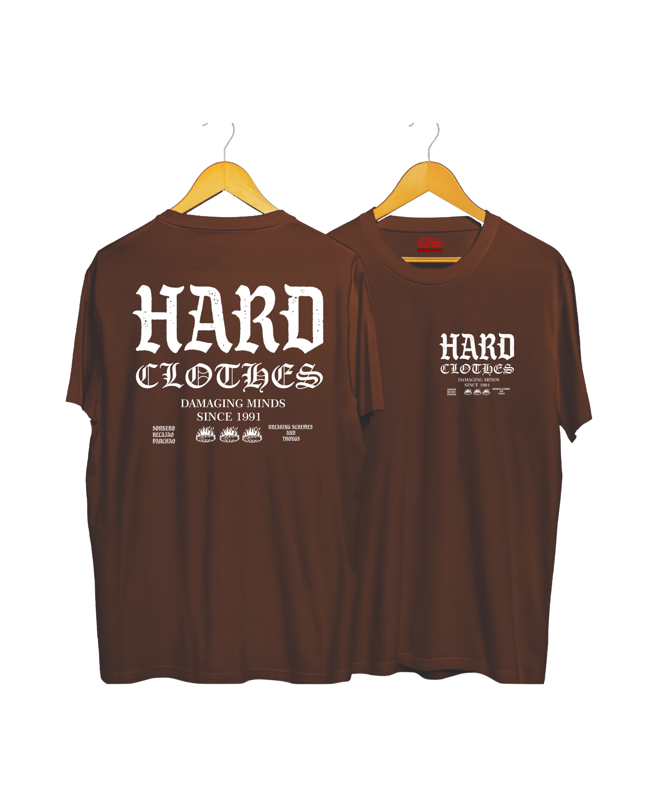 Camiseta HARD Damaging Minds